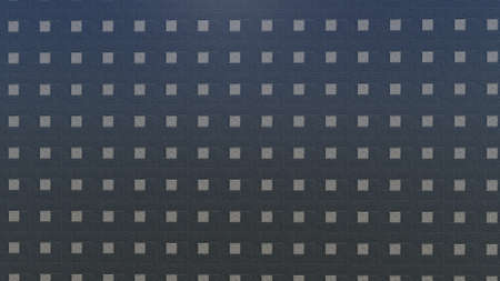 Seamless pattern of black and white squares on a blue backgroundの写真素材