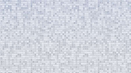 White brick wall texture background. 3d rendering, 3d illustration.の写真素材