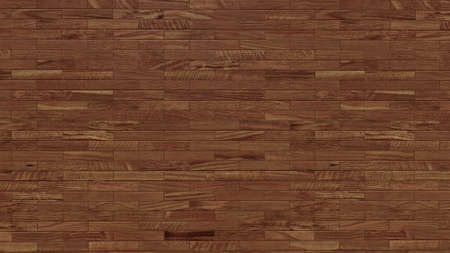 Wooden wall texture background. Floor surface pattern. 3D illustration.の写真素材
