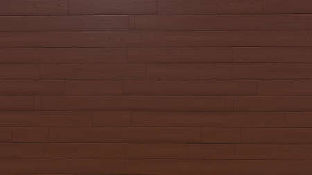 Brown wood wall texture background for interior and exterior design. 3d rendering.の写真素材