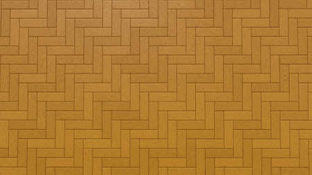 wooden floor texture background. 3d rendering, 3d illustration.の写真素材