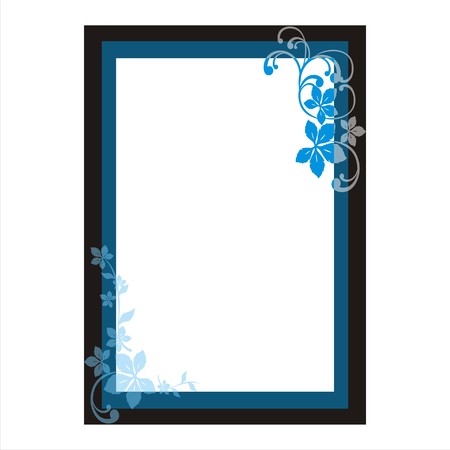 blank frameの写真素材