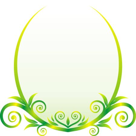 flower frameの写真素材