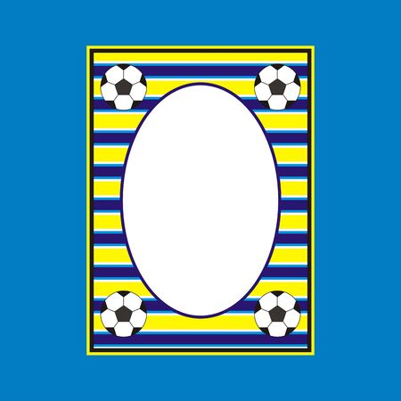soccer frameの写真素材