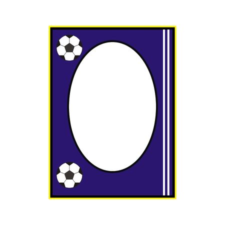 soccer frameの写真素材