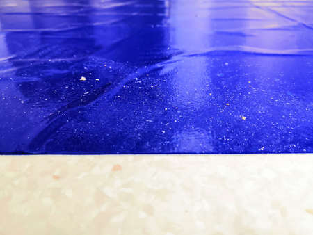 Entrance Peelable Disposable Antimicrobial Hospital Blue Decontaminating Sticky Matの写真素材