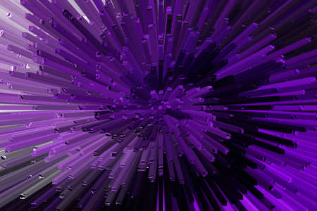 Beautiful Violet Color Extrude Effect Backdrop Design