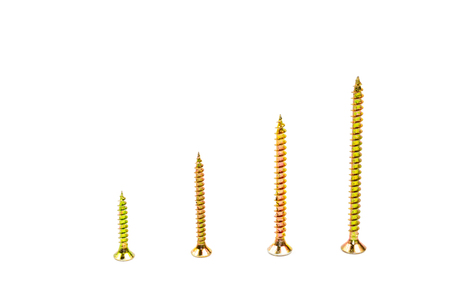 Wood screws for carpentersの写真素材