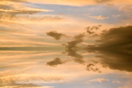 Sunrise and sunset as a background for further graphic work.