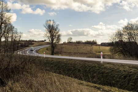 Rocks and castle of Ojcow National Park, Poland 2020の写真素材