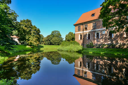 Castle in Oporow in central Poland.のeditorial素材