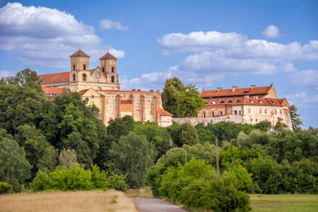 Monastery on top in Tyniec, Krakow, Poland.の写真素材