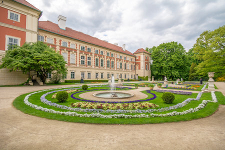 Lancut - castle and park complex, Poland.