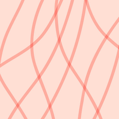 Pink abstract wavy background with intersecting lines for social media and designのイラスト素材