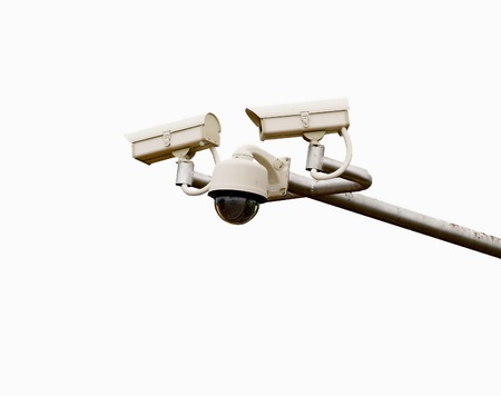 CCTV Security Camera               Isolated                  の写真素材
