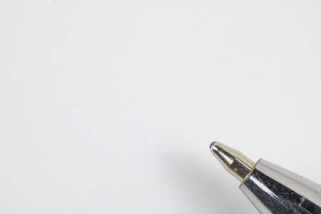 head of a pen in focusの写真素材
