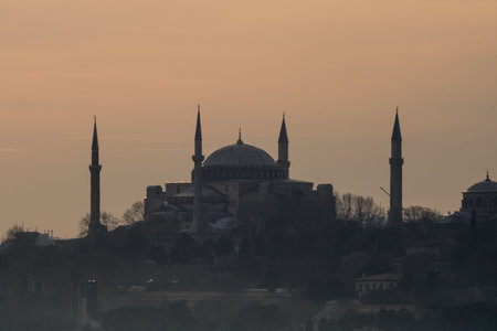 Hagia Sophia in Istanbulのeditorial素材