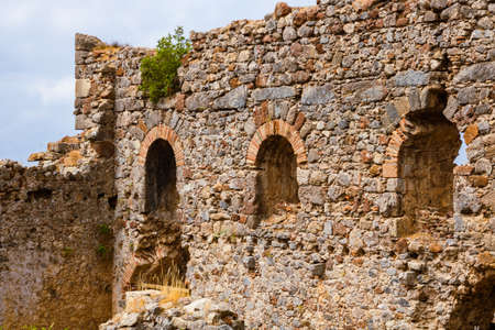 Syedra ancient city ruins in Alanya Antalya Turkey. Syedra ruins. Roman port city ruins in Turkey....