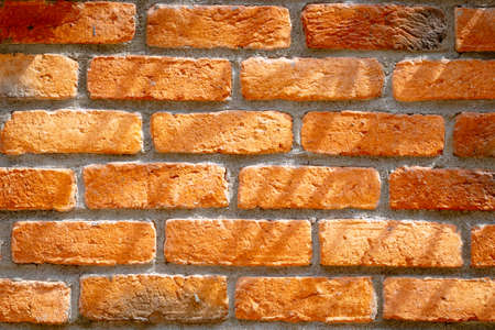 Brick wall texture in full frame. architectural material abstract. full frame wall texture for renders and 3d modeling.の写真素材