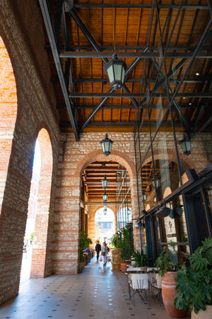 Fisekhane Mall. Historical place converting to mall in Zeytinburnuのeditorial素材