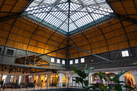 Post Office aka Paket Postanesi building of Galataport Istanbulのeditorial素材