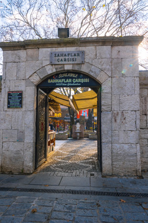 Sahaflar Carsisi or Secondhand Book Bazaar in Beyazit district. Bazaars of Istanbul. Istanbul Turkiye - 12.31.2022のeditorial素材