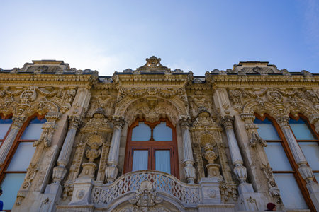 Ihlamur Kasri or Ihlamur Pavilion in Besiktas. Travel to Istanbul background photo. Istanbul Turkiye - 3.24.2023のeditorial素材
