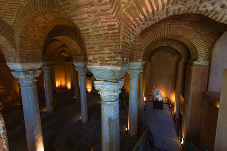 Gulhane Sarnici or Gulhane Cistern. Istanbul Turkiye - 3.30.2023のeditorial素材