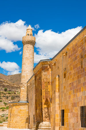 Great Mosque of Divrigi aka Divrigi Ulucamii in Sivas Turkey. Visit Turkey concept background.の写真素材