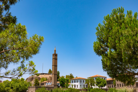 Diyarbakir Museum with Hazreti Suleyman Mosque. Diyarbakir background photo.
