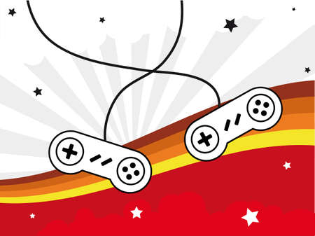 70s Gamepadsのイラスト素材