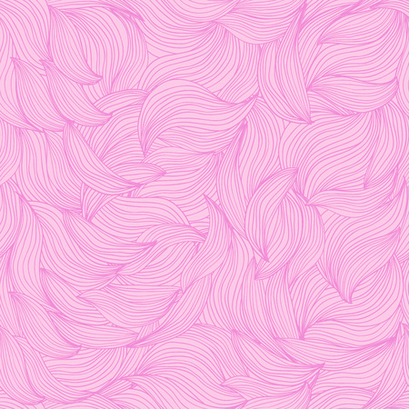 Elegant seamless pattern with pink petals. Girly floral background. Vector illustrationのイラスト素材