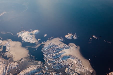 Clouds on the skyの写真素材