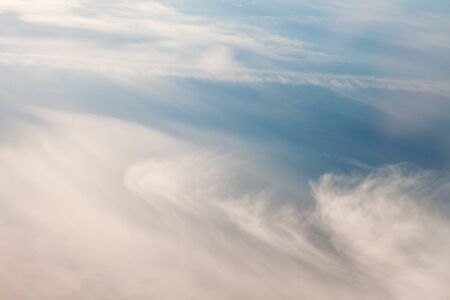 Clouds on the skyの写真素材