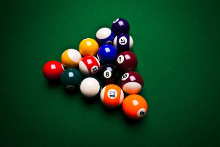 Billiard balls - pool