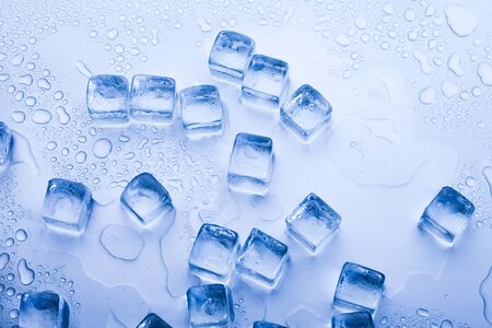 Ice cubes & aqua