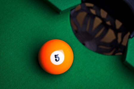 Billiard ballsの写真素材