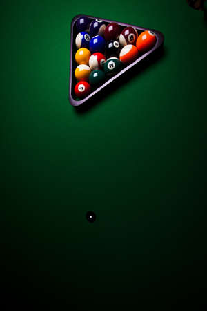 Billiard ballsの写真素材