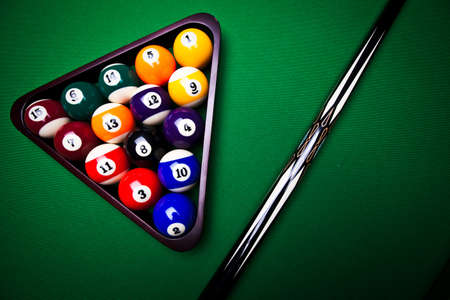 Billiard ballsの写真素材