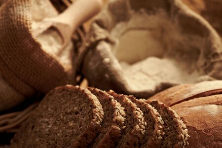 Traditional bread の写真素材