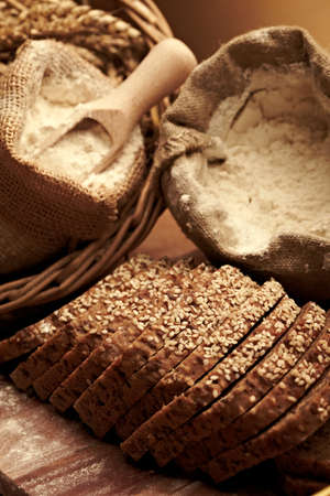 Traditional bread の写真素材