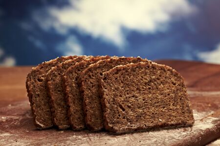 Traditional bread の写真素材