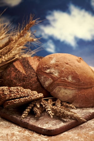 Traditional bread の写真素材