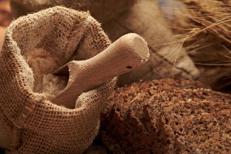 Traditional bread の写真素材