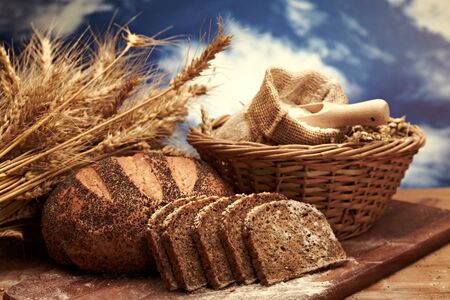 Traditional bread の写真素材