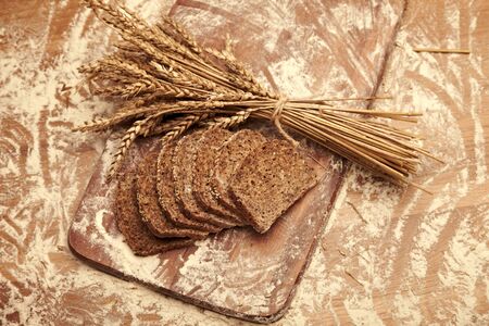 Traditional bread の写真素材