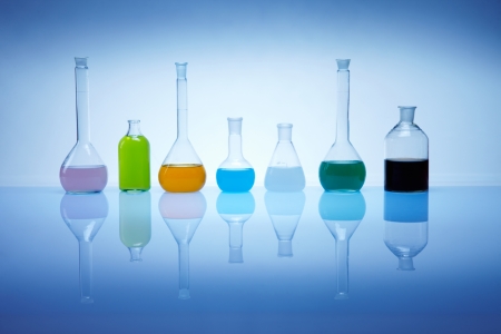 Laboratory glassの写真素材