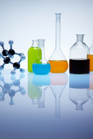 Laboratory glassの写真素材