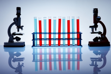 Laboratory glassの写真素材