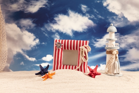 Holiday, summer, beach の写真素材